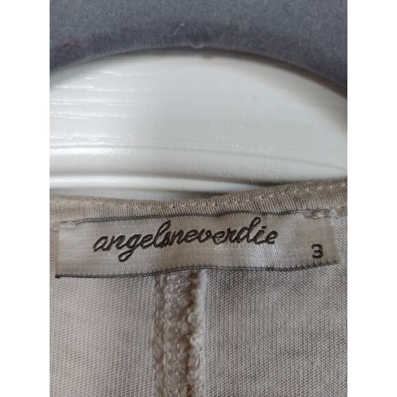 Angels Never Die Boho Ethnic Peasant Linen Blend Sleeveless Dress, Size Large - Picture 2 of 11